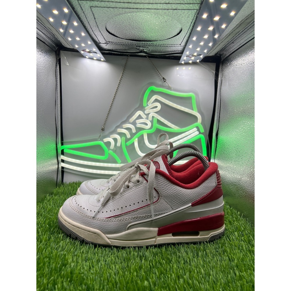 Jordan 2 Retro Low Gym‎ Red White Sneakers 832819-101 Womens 7.5 Mens 6